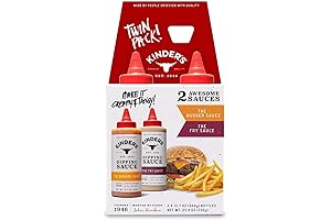 Kinder&#39;s Burger and Fry Dipping Sauce: A Burst of Flavor for Every Bite
