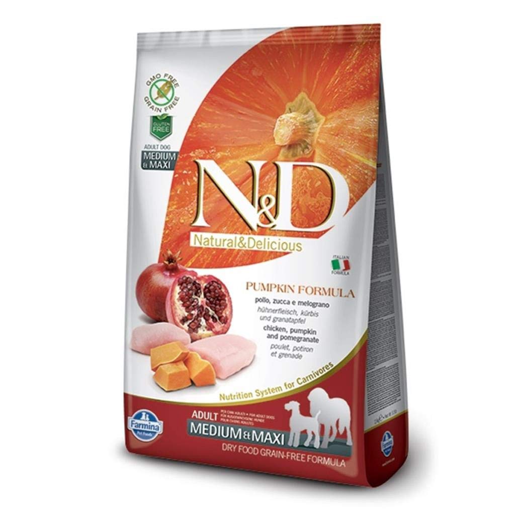 Farmina - NdGr.ainfree Zucca - Pollo - MeloGr.ano kg. 12 - M/M