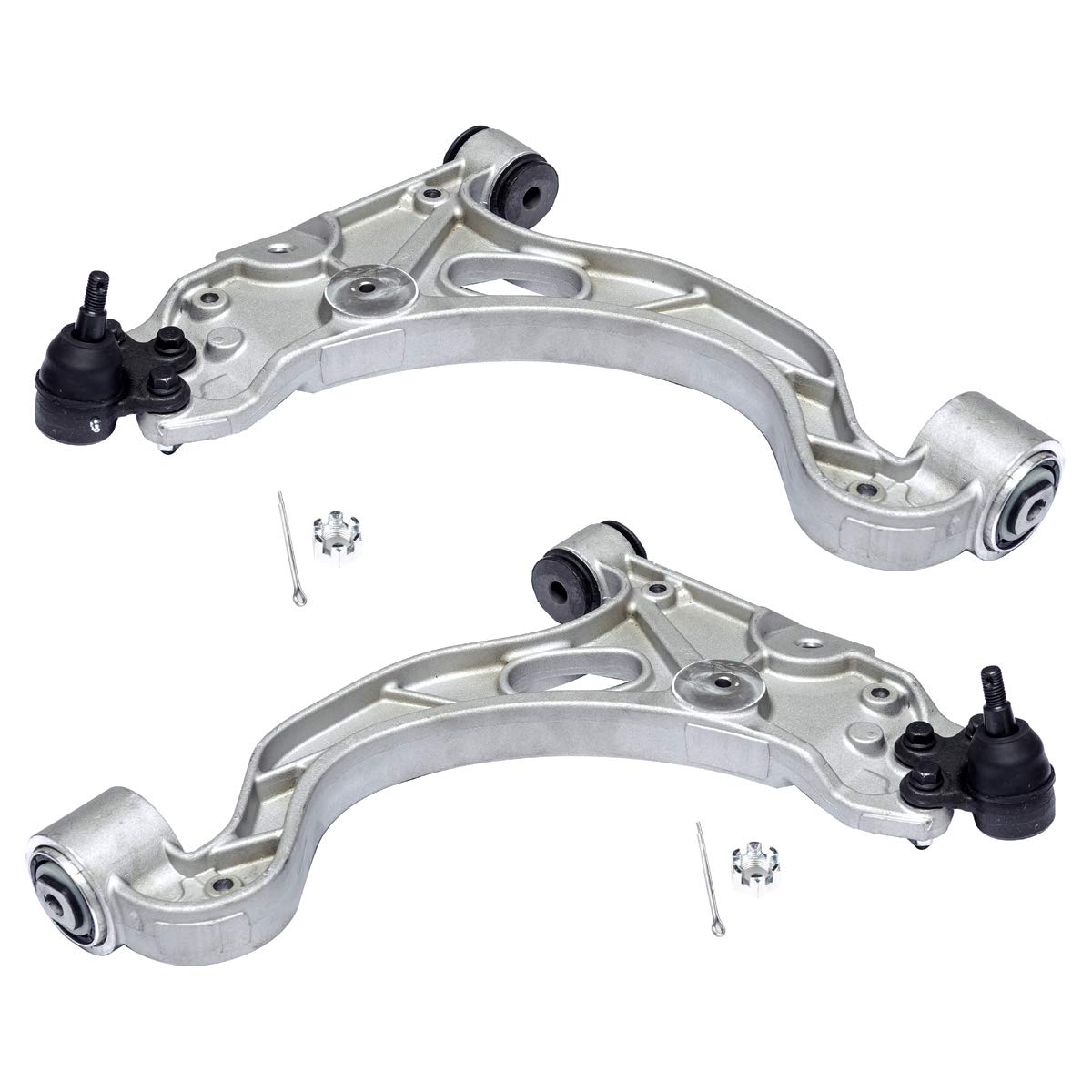 AUQDD 2PCS K620291 K620292 Suspension Front Lower Control Arm and Ball Joint Assembly Compatible With Buick Lesabre Park Avenue Riviera [ Cadillac le Seville ] Olds Aurora Pontiac Bonneville