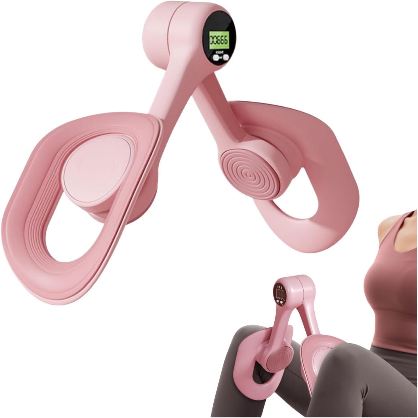 Kel Pelvic Floor Trainer for Women, Thigh Trainer Muscle Master Exercise Devices with Counter 360° Rotation Pelvic Floor Strengthening Device Workout Gym Equipment for Home 2026