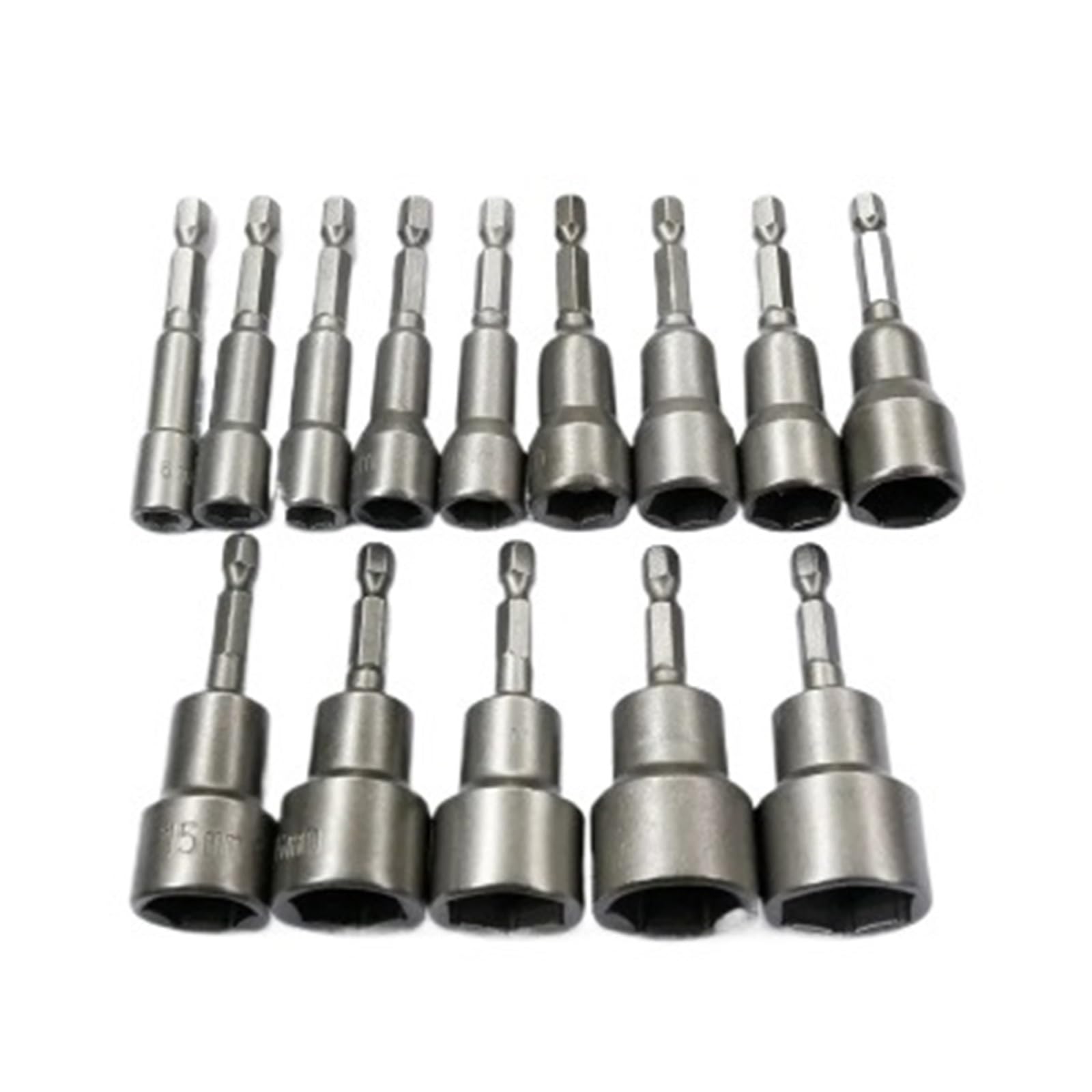 6mm-19mm nasadka udarowa wkrętak magnetyczny 1/4 klucz sześciokątny zestaw wiertarek adapter do wiertarek udarowych zestaw gniazd