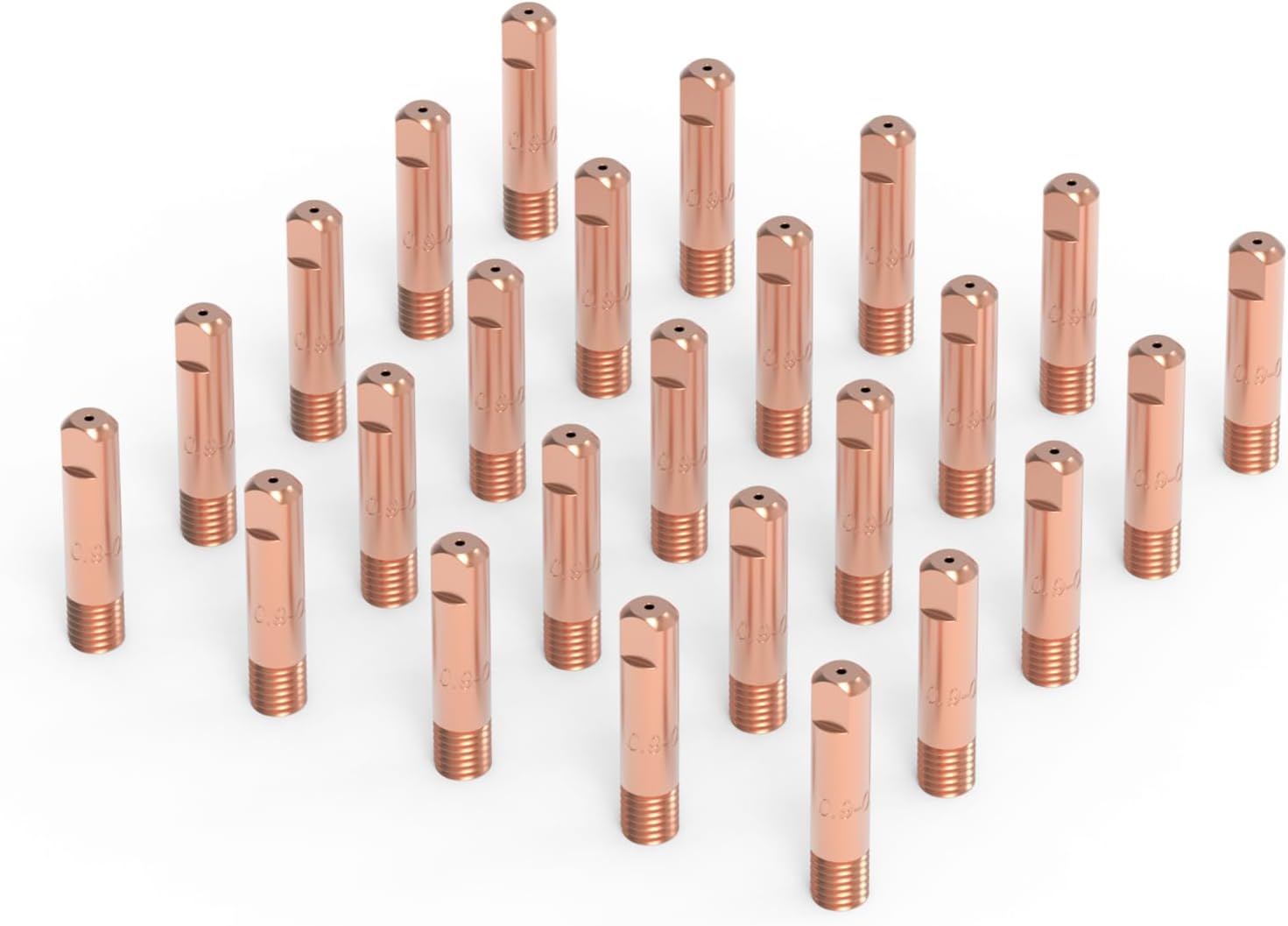 - YESWELDER 25-pk MIG Welding Contact Tip 11-35 (0.035") for Lincoln Tweco MIG Guns 100L Mini