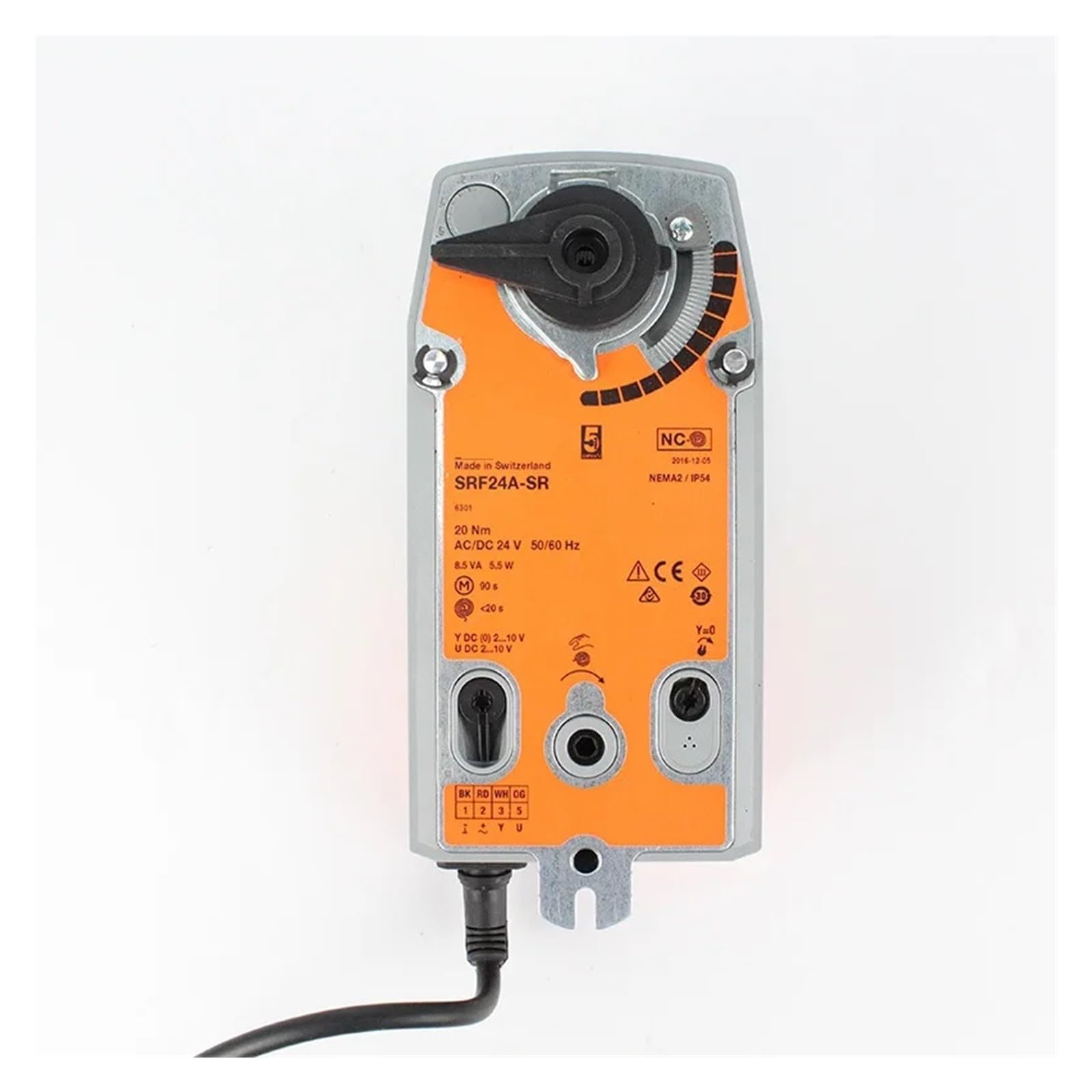 BFSYDLUJ SRF24A-SR SRFU24-SR 20Nm Adjustable Air Valve Actuator(SRF24A-SR)