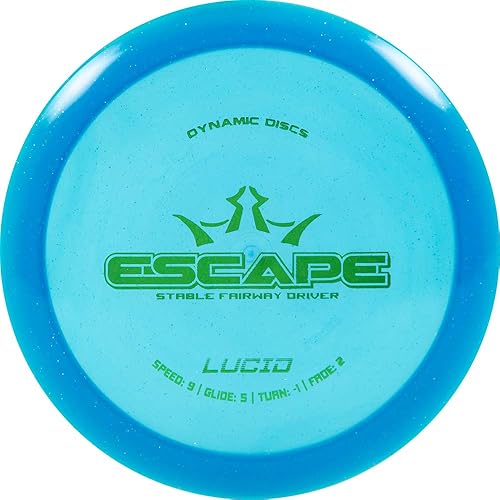 Dynamic Discs Lucid Escape Disc Driver de golf Disco de golf estable Fairway Frisbee 6.00oz Plus El color del sello puede variar