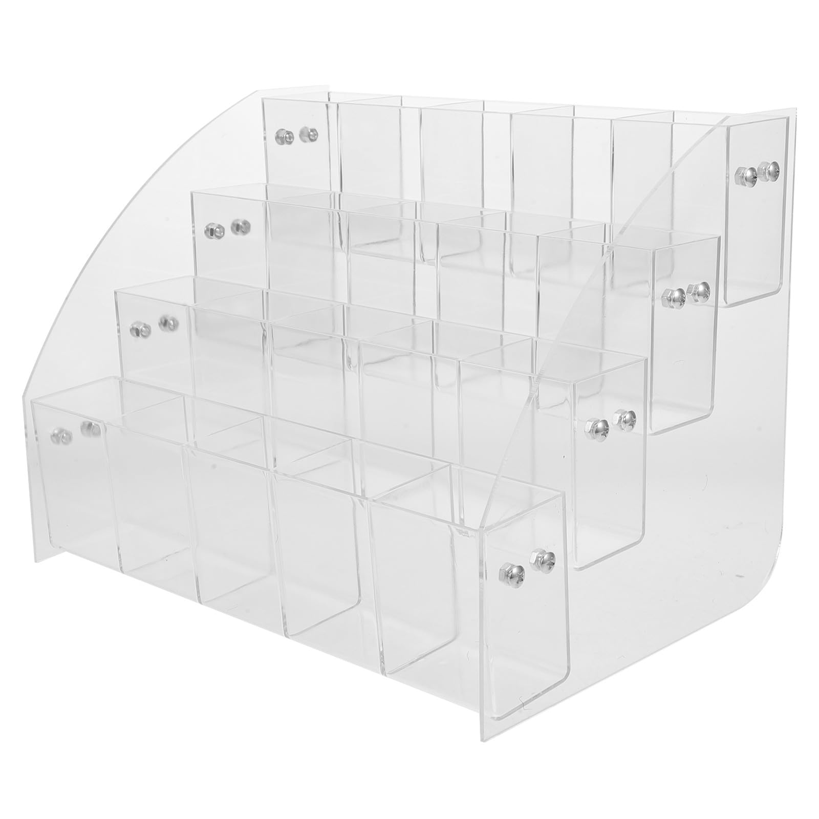 Expositor de Papelería Acrílico Portalápices Transparente Organizador de Papelería Estante de Almacenamiento para Bolígrafos Lápices y Pinceles para Oficina Escuela y Hogar Uso