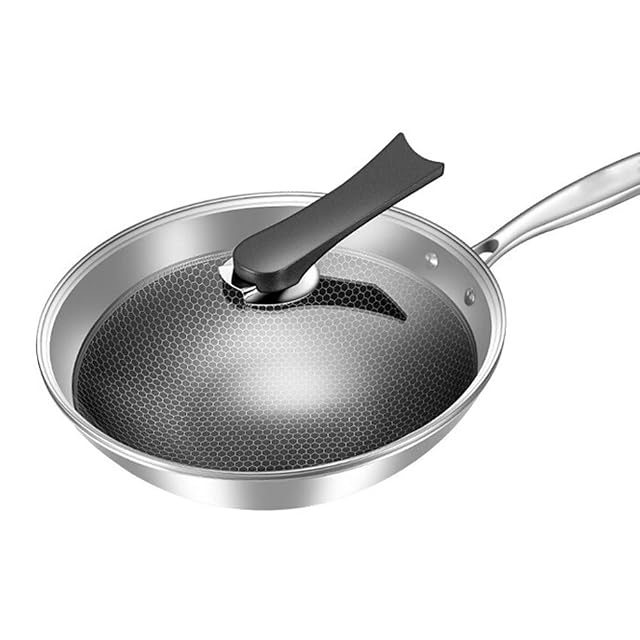 Frying pan Non-stick Wok Non-coated Pan With Pot With Lid Induction Cooker Gas Stove Universal Wide range of