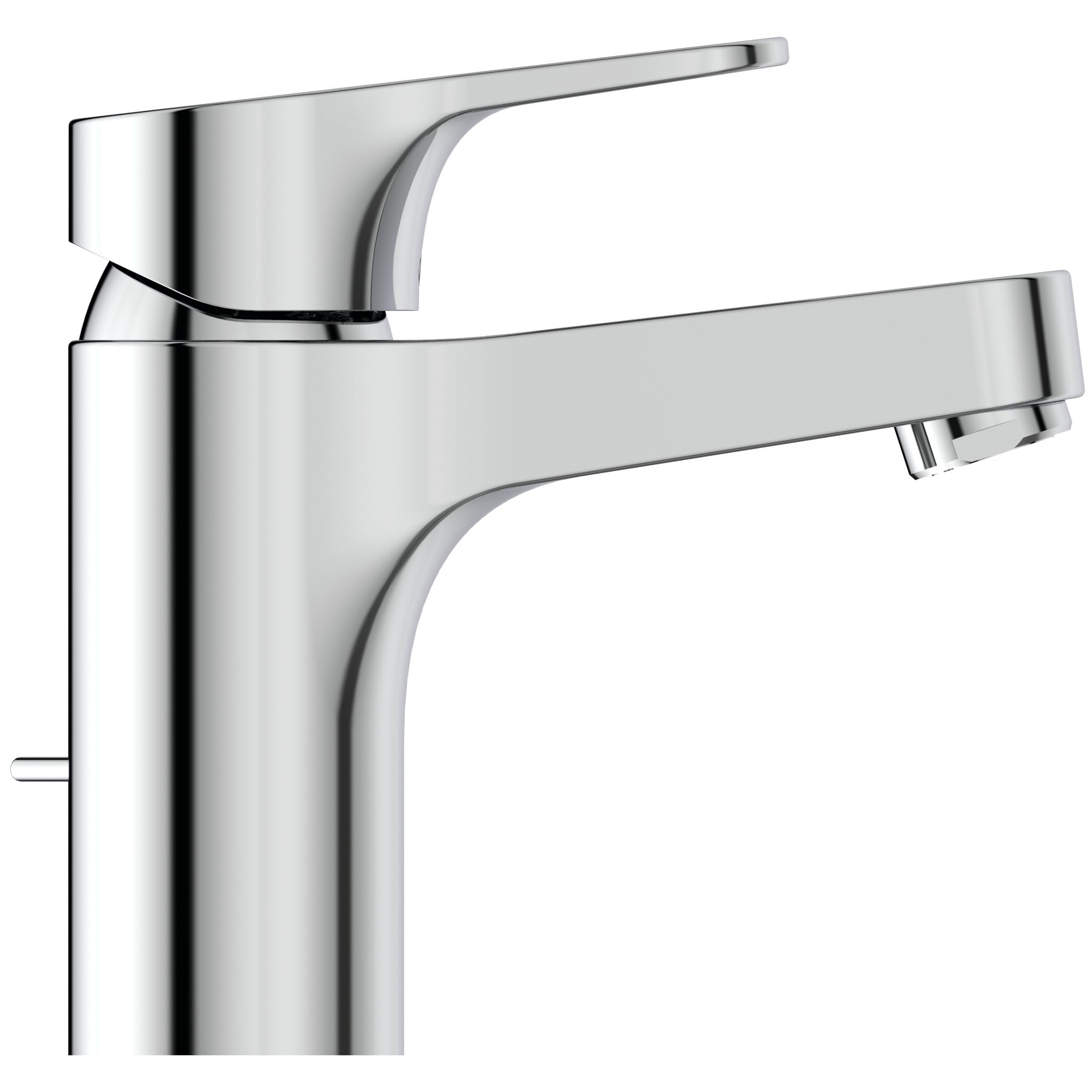 Ideal Standard - Cerabase, Miscelatore monocomando per lavabo, Bocca di erogazione fissa, Cromato