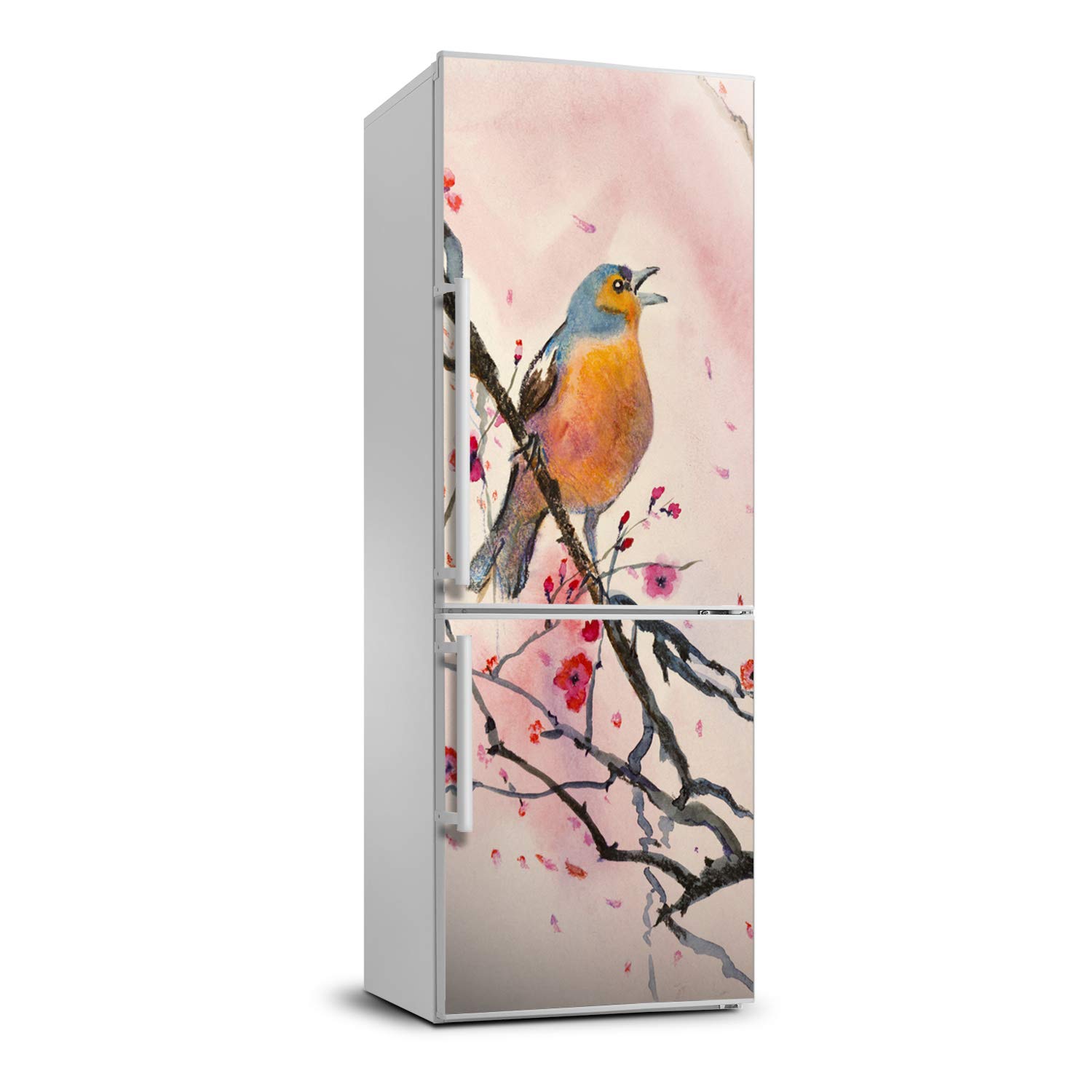 Vinilo decorativo de refrigerador con película autoadhesiva resistente Tulup 60x180 cm