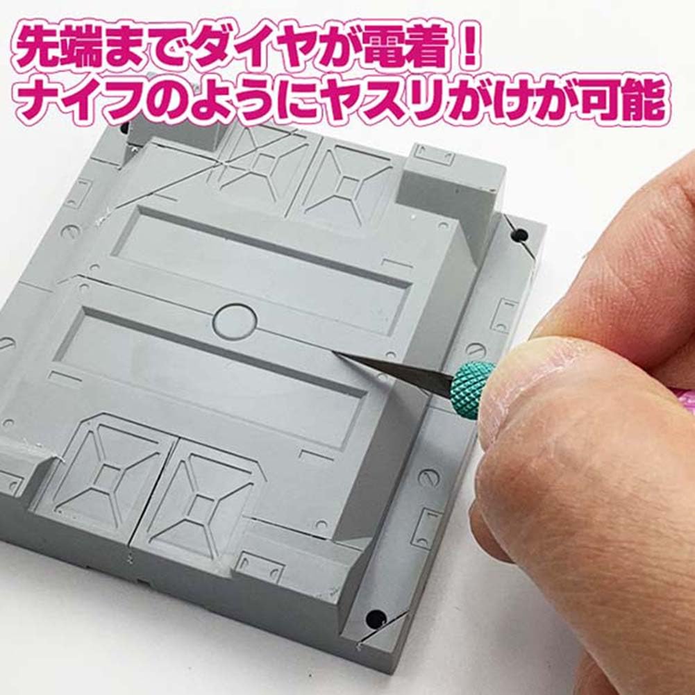 Eiger Tool Ultra cienkie pilniki do miski, 0,02 cala (0,5 mm), 45 stopni, 400 EDU-45-5400F