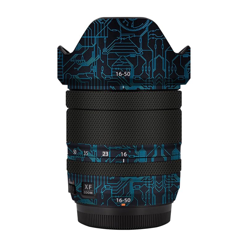 Film objectif Fujifilm XF16-50 bleu circuit pour photo de voyage