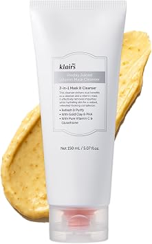 Klairs Hyal Vitacle Pack Cleanser, 5.1 fl oz 150 ml, Facial Cleansing Foam, Clay Pack, Pores, Blackheads, No Need to Wash Face, Vitamin C, Korean Cosmetics