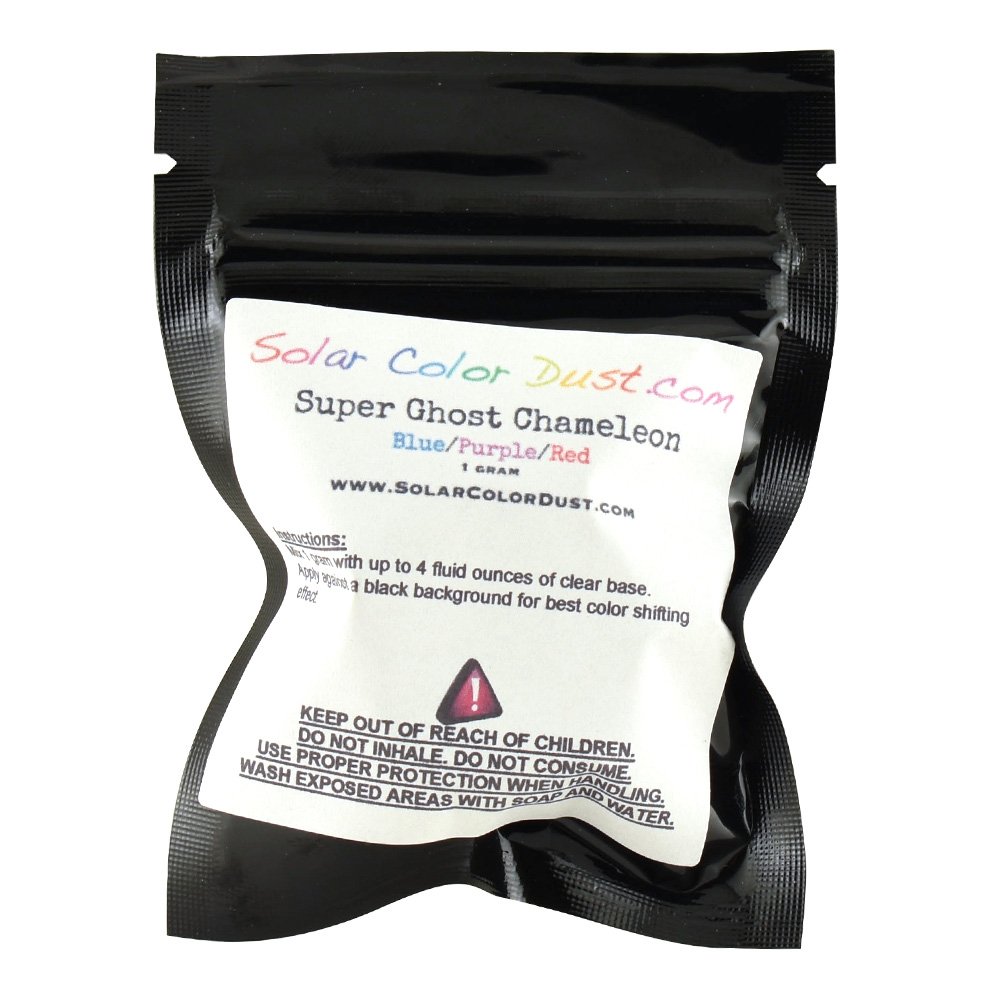 Solar Color Dust SCD Super Cham Pigment Ghost/Blue/Purp/Red 1g Amazon