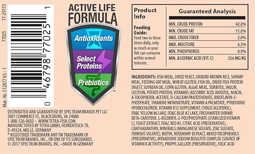 Tetra 77025 Tetrafin Goldfish Flakes, 0.42 Ounce #TOP1