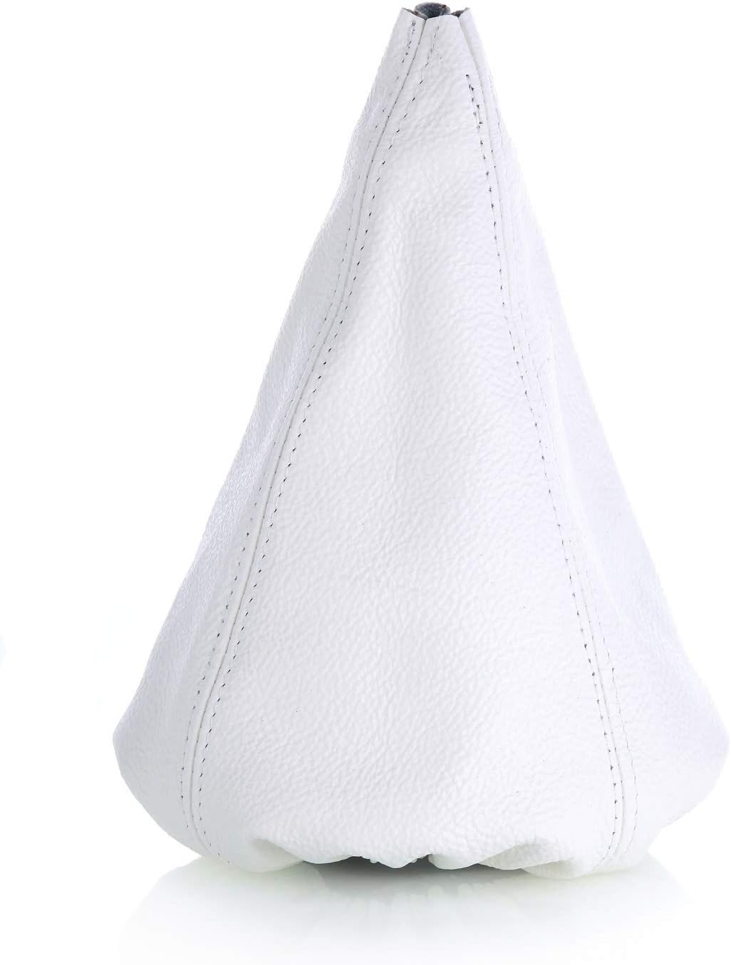 Schaltmanschette Schwarz Echt Leder - Passend Für Mercedes W201 190 1982-1993