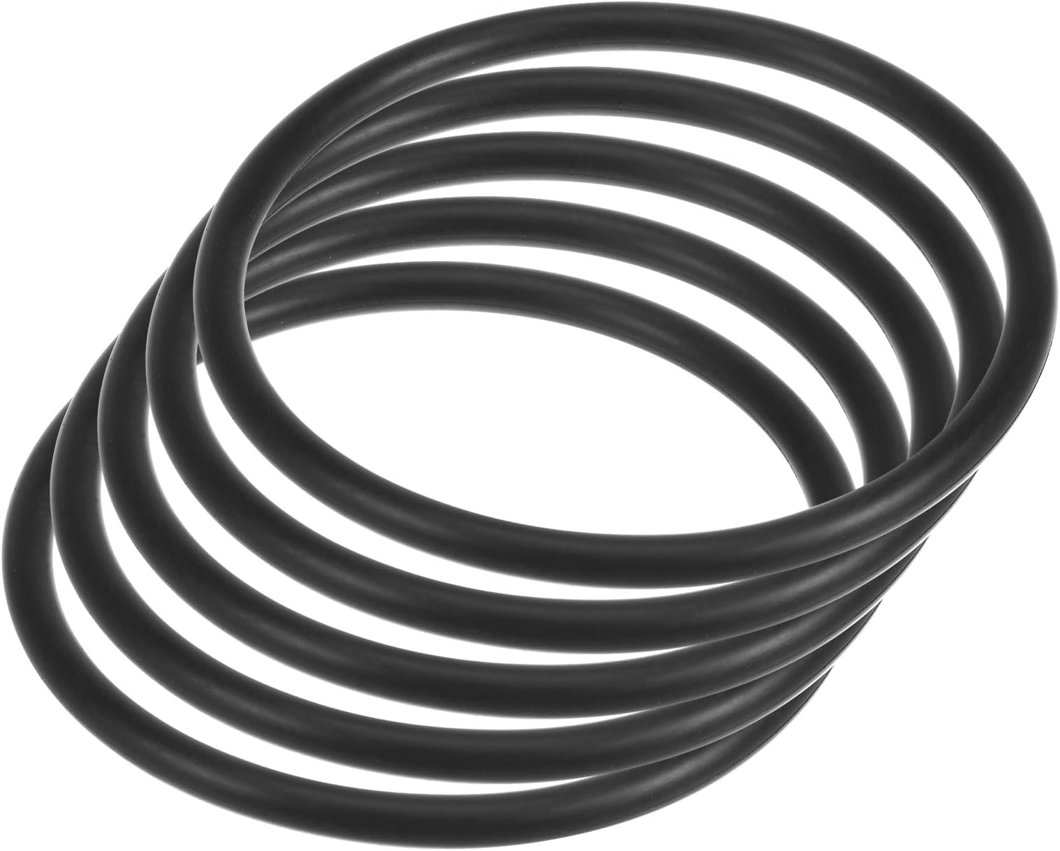 5Pcs Rubber O-Ring Nitrile 80mm OD 5mm Width Sealing Washer Gasket for Sewing Machine Motor Seal Repair