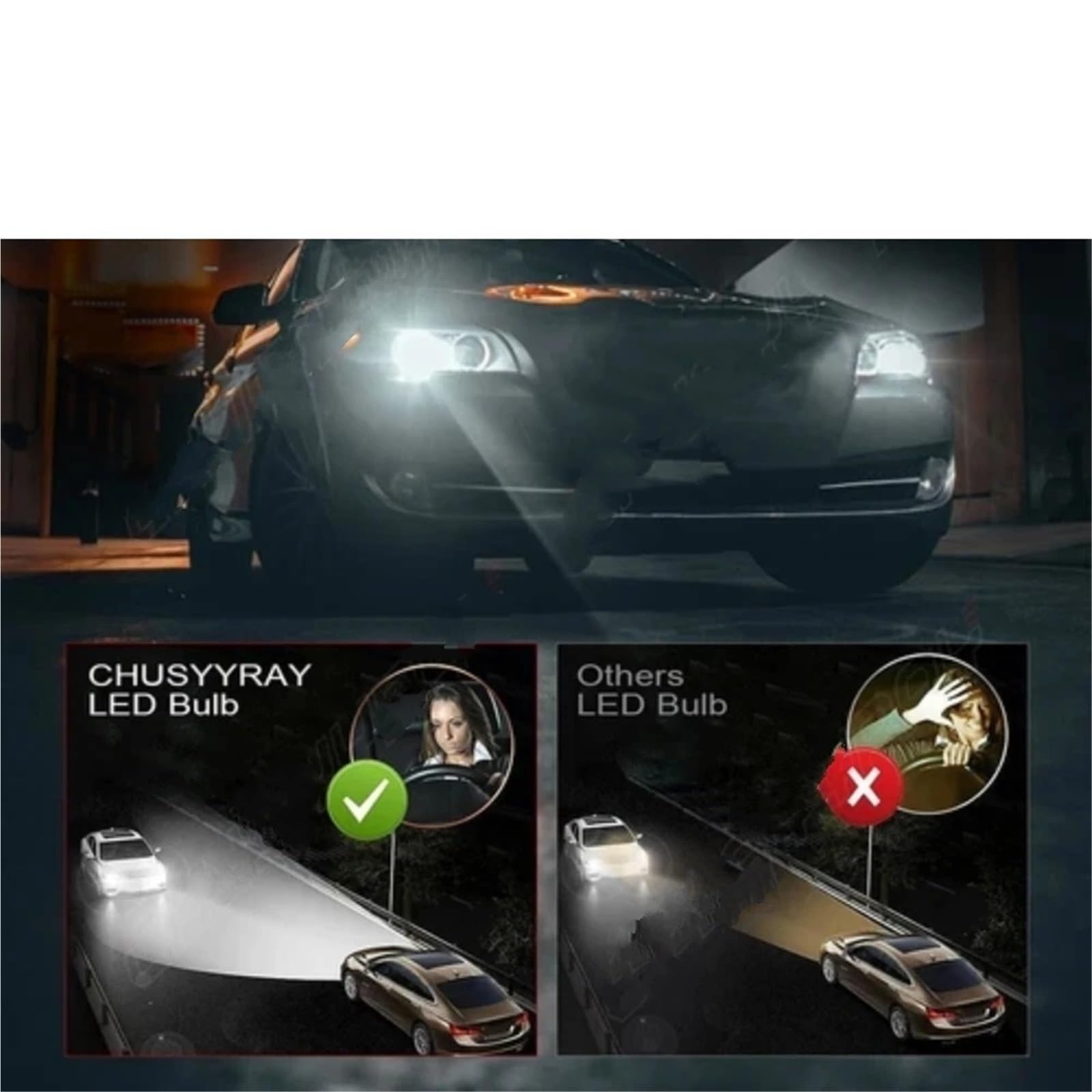 Auto Conjuntos faros Kit Combinado 6 Bombillas LED Faros Delanteros Antiniebla 9005+H11+H11 12 V 6500 K 20 000 LM Canbus Sin Errores Para Jeep Para Compass