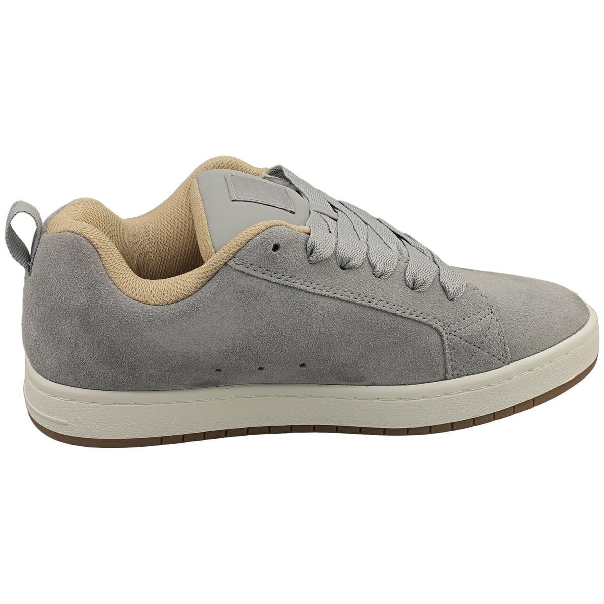 DC Shoes Court Graffik Se - Zapatillas de Skate para Hombre, Color Gris Claro