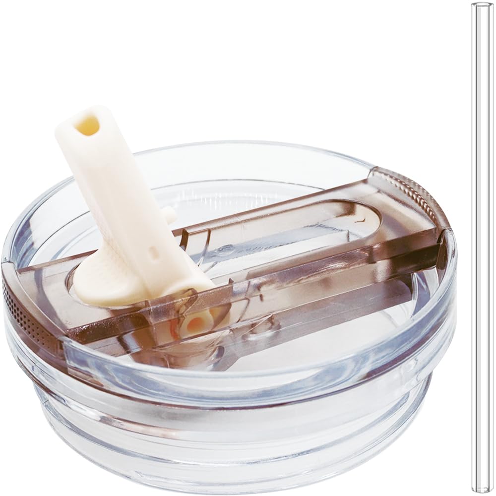 Amazon.com | Dreamfocus 30 oz Leak Proof Flip Straw Lid