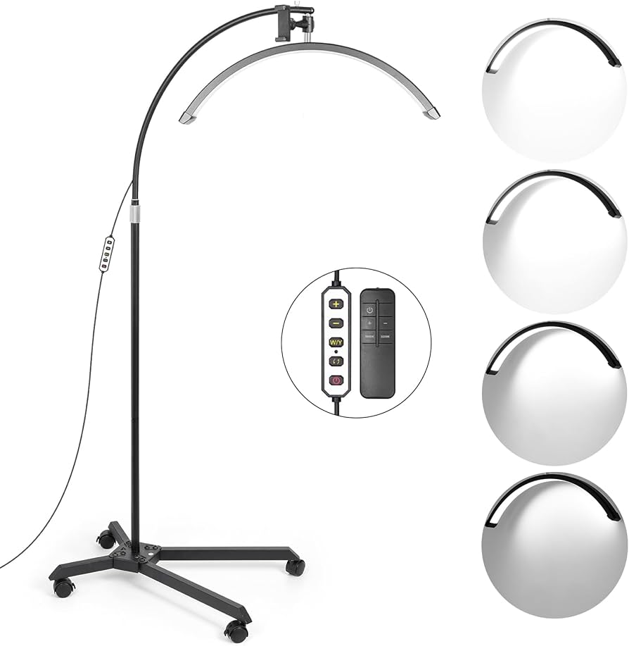 Amazon.co.jp: JingleChoo LEDハーフムーンライト まつげ用 - 高さと