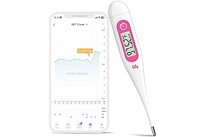femometer Digital Basal Thermometer: Precise Pregnancy & Family Planning Thermometer