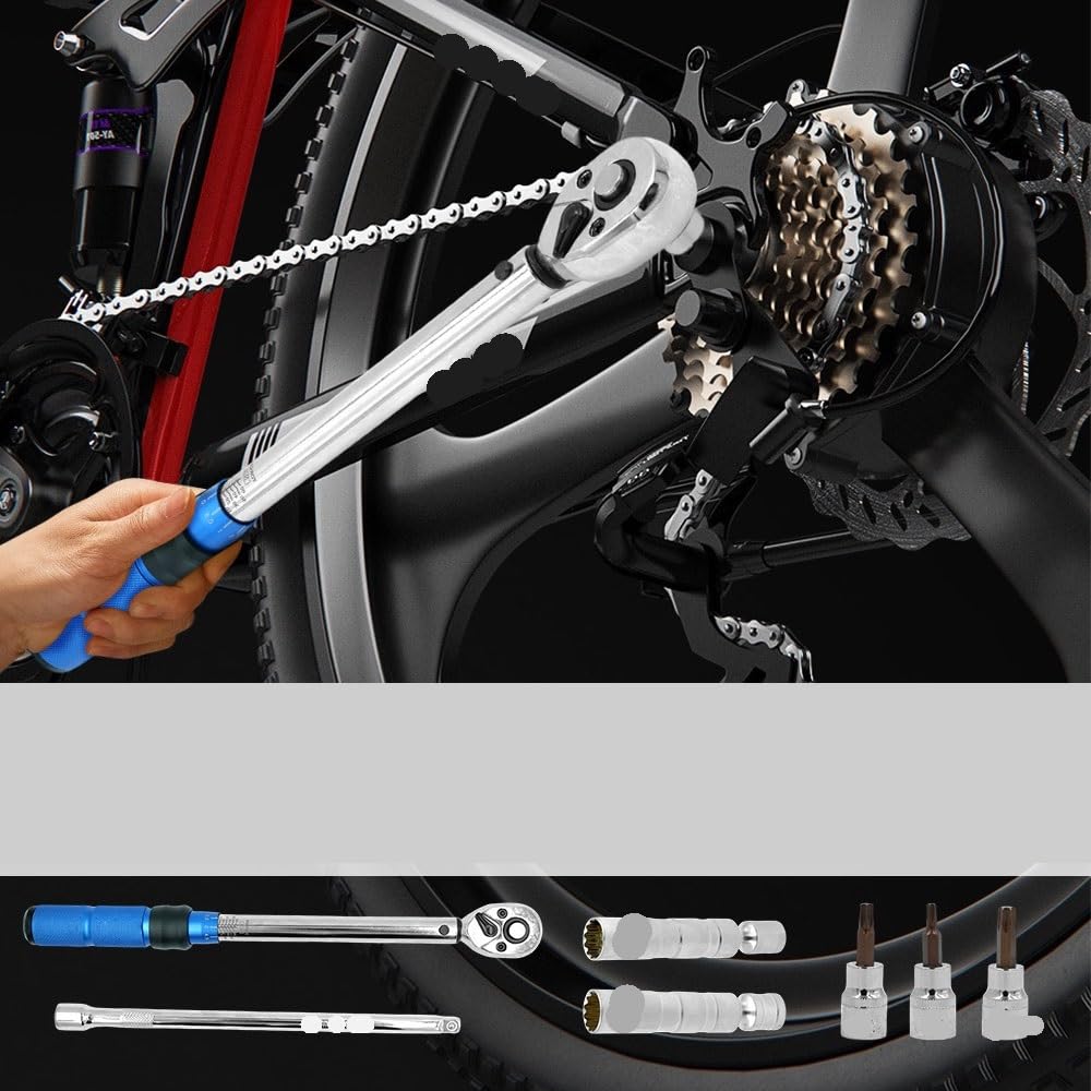 Klucze dynamometryczne Klucz dynamometryczny 3/8 "7 sztuk/zestaw 10-60N. m z magnetycznym gniazdem świecy zapłonowej do naprawy silnika samochodowego