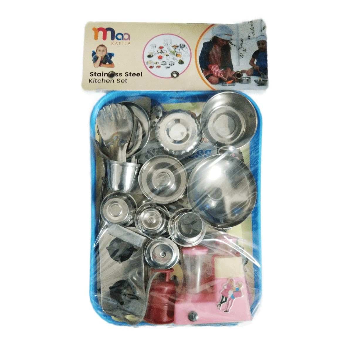 TIME 2 TOYS Steel Kitchen Set Toys for Kids | ‎4-8 Years (Grey) (B0DF5GRRG4) Amazon Price History, Amazon Price Tracker