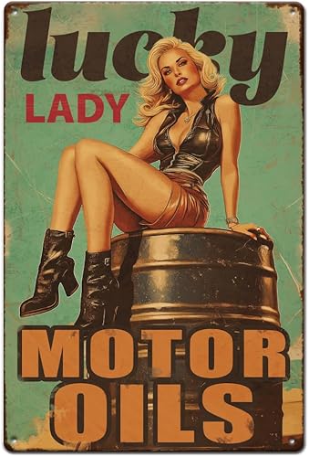 Letrero de metal vintage de 11.81 x 7.87 pulgadas, retro, con aspecto oxidado, para el hogar, oficina, cocina, bar, cafetería, jardín, decoración de