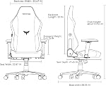 Gaming Chair - High Back Ergonomic Computer Chair with Lumbar Support, Video Game Chair-4D Adjustable Armrests,170° Reclining & 320lb Capacity,Game Chair for Home