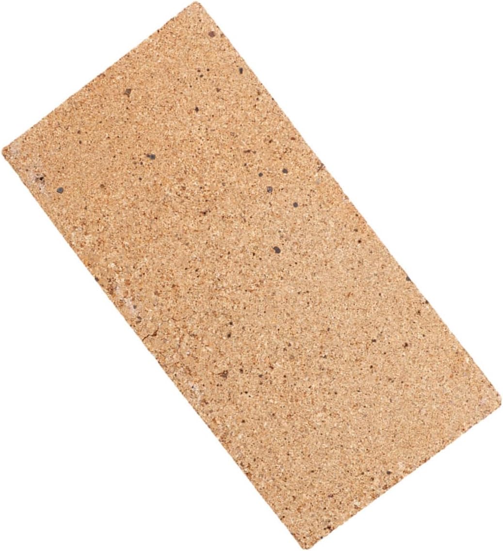 STOBAZA Fireproof Insulation Blocks for Wood Stove Fireplace BBQ Fire Bricks High Temp Resistance Clay