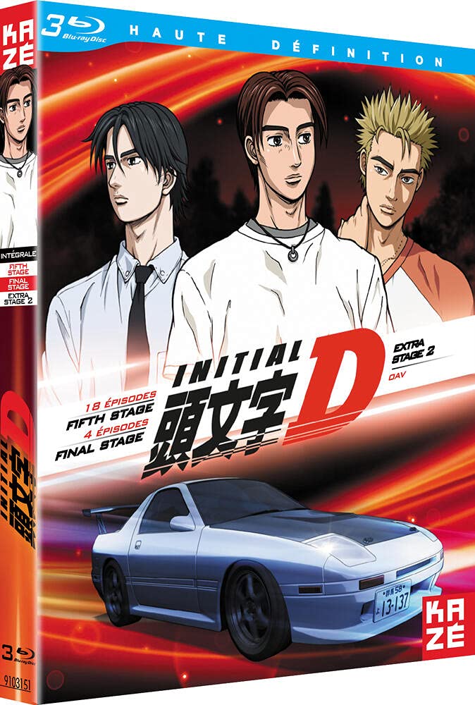 Initial D Extra Stage 2 Fifth Stage Final Stage Edition 3 Br Blu Ray Movies Tv Amazon Com