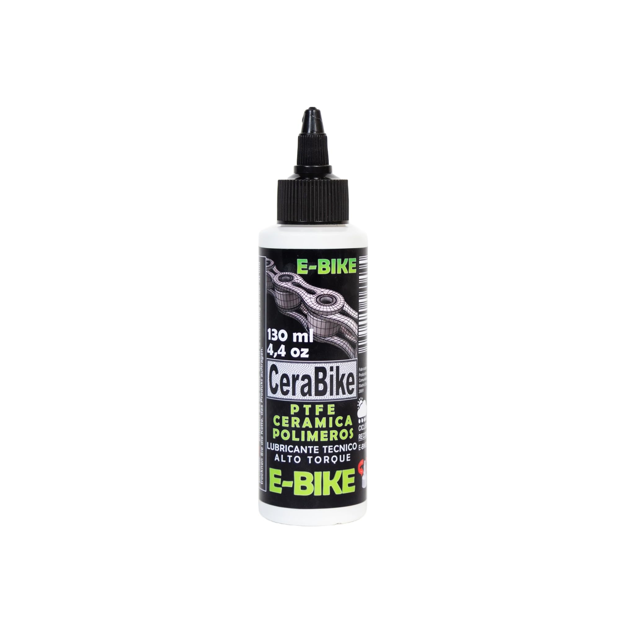 Lubricante Cerabike Para Bicicletas Eléctricas - ¡Con PTFE Y Cerámica Para Máxima Protección!