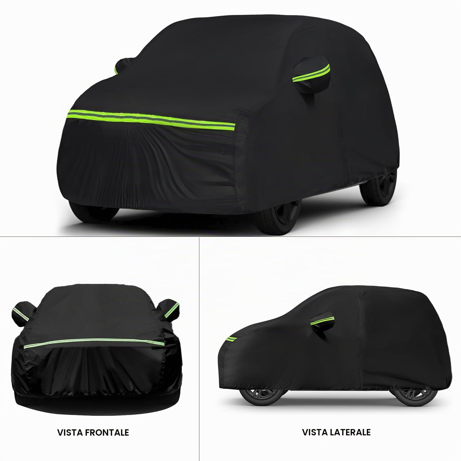 Telo Copriauto Compatibile con Ligier JS50 JS60 2012-2025, Impermeabile Traspirante Copertura per Auto Telone