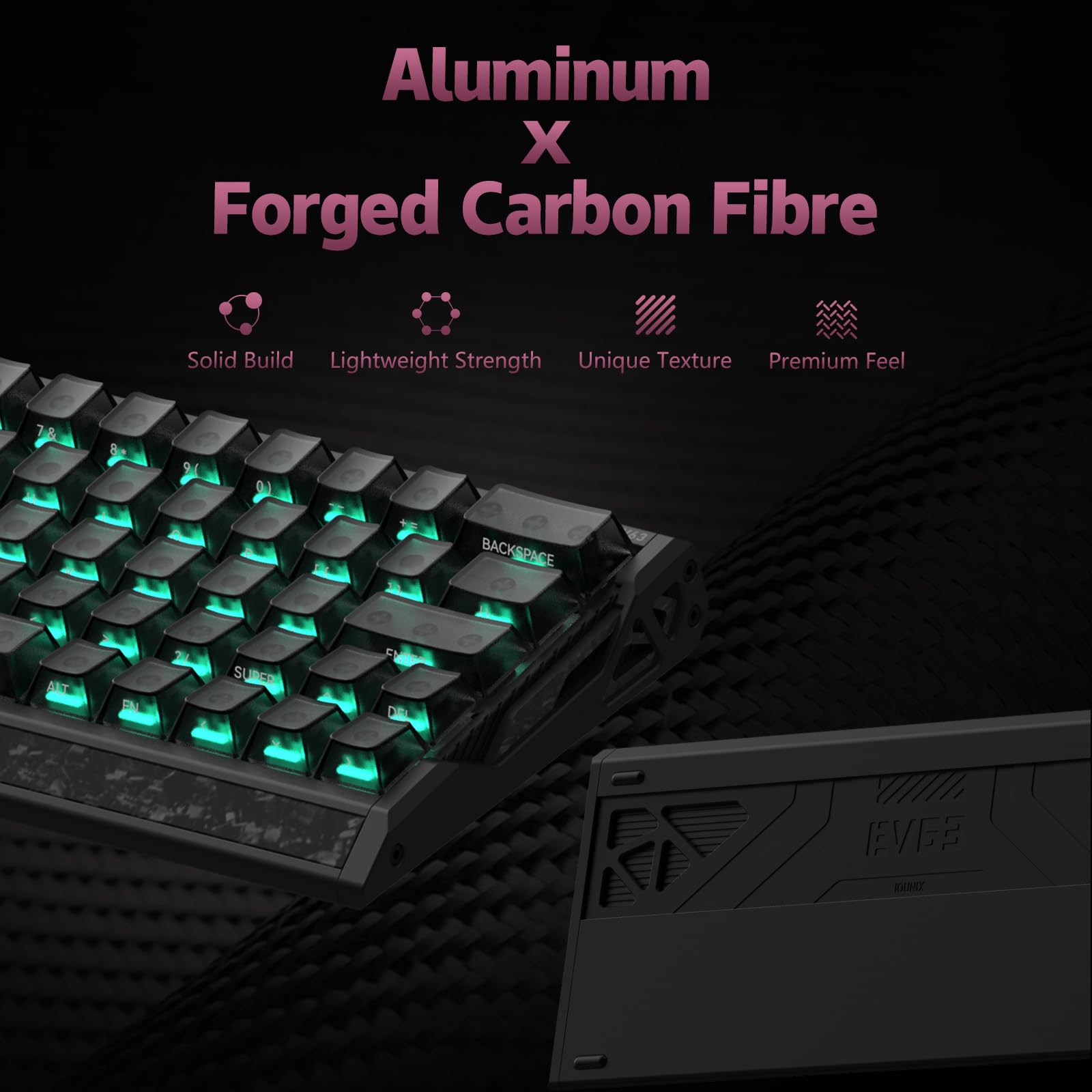 キーボード IQUNIX EV63 Hall Effect Dark Purple IQUNIX EV63 Hall Effect Keyboard – IQUNIX.com