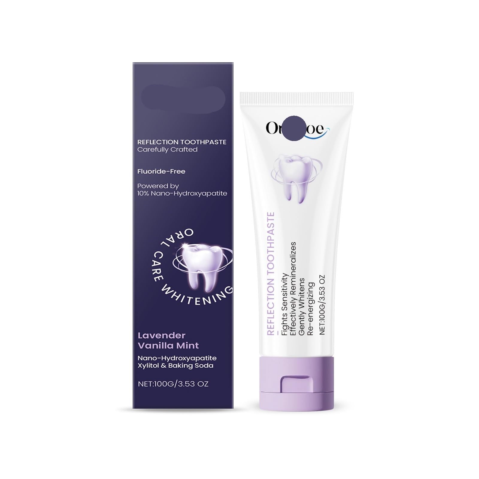 Dentifrice doux pour hygiène bucco-dentaire optimale dents blanches (Lot de 3 flacons)