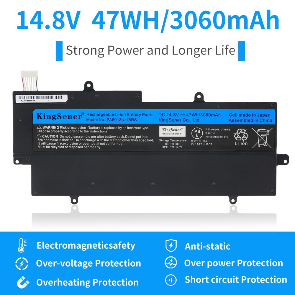 Amazon.com: KingSener PA5013U-1BRS Laptop Battery for Toshiba