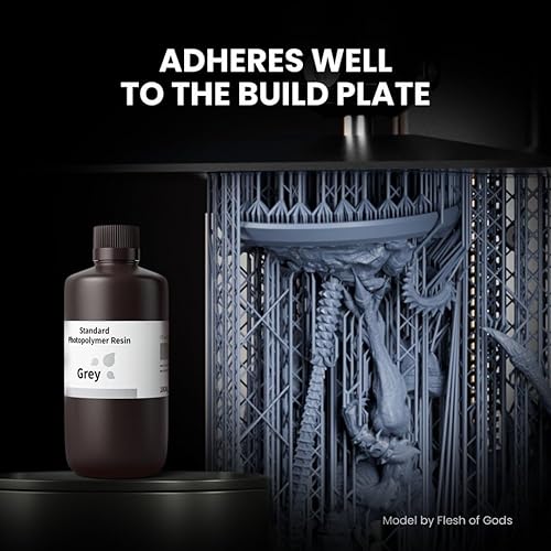 Vista 46 de ELEGOO - Resina estándar, mejorada 2.0, de 405 nm, de fotopolímero y curado mediante luz ultravioleta, para impresoras 3D Mars Saturn Jupiter MSLA