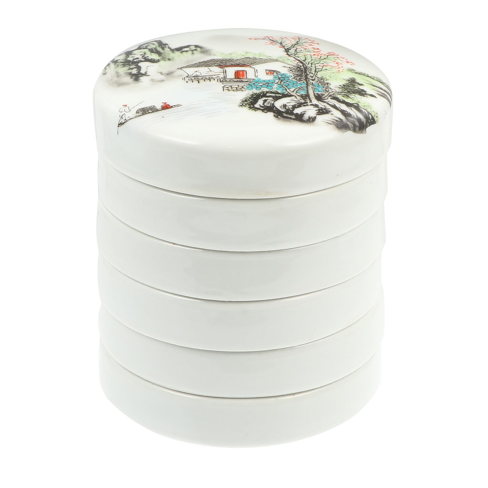 Set de plateaux céramique multicouches pour boucles oreilles et peinture