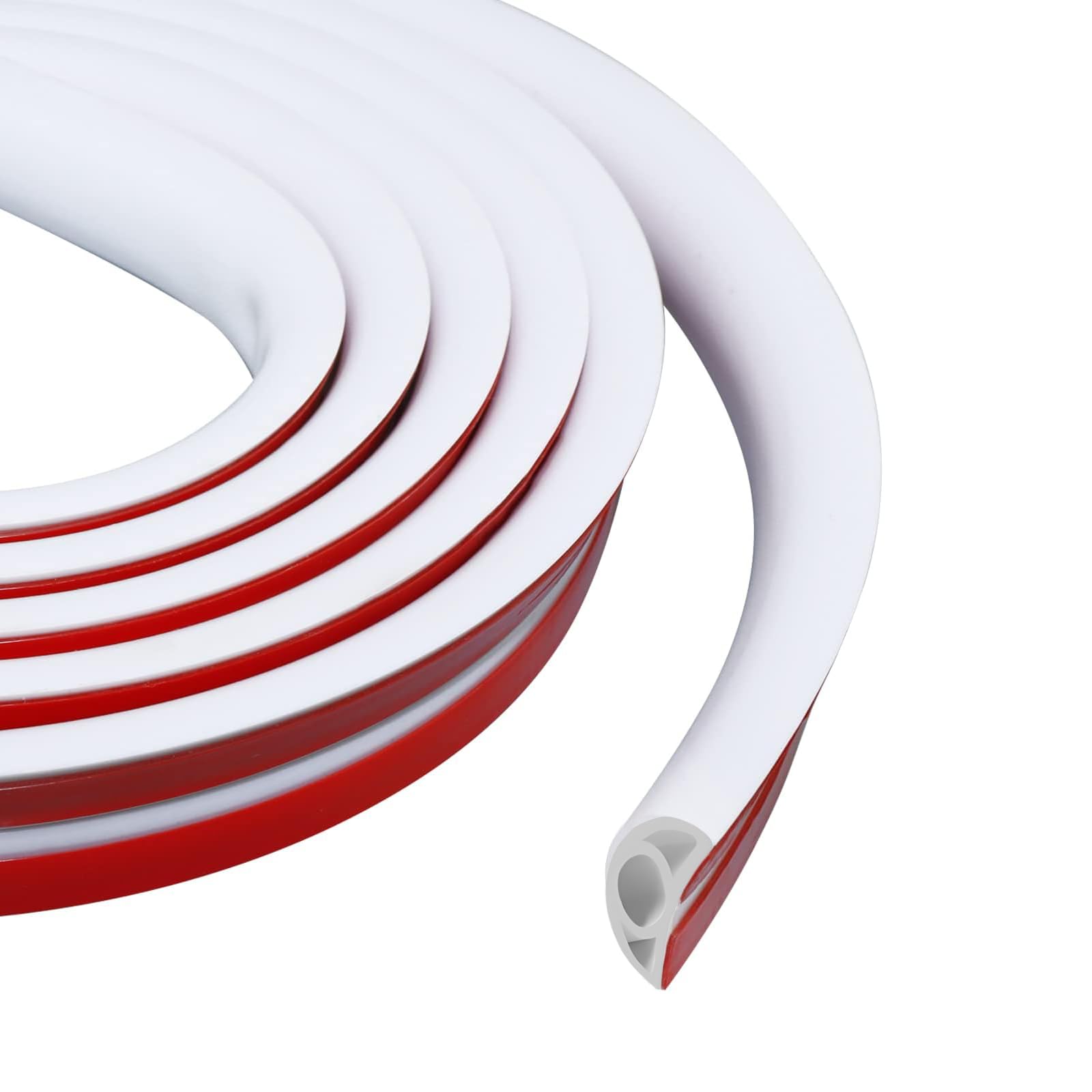 Goulotte Passe-Câble Autocollante 3m - Cache-Câble Blanc 30mm X 10mm - Protection Sol