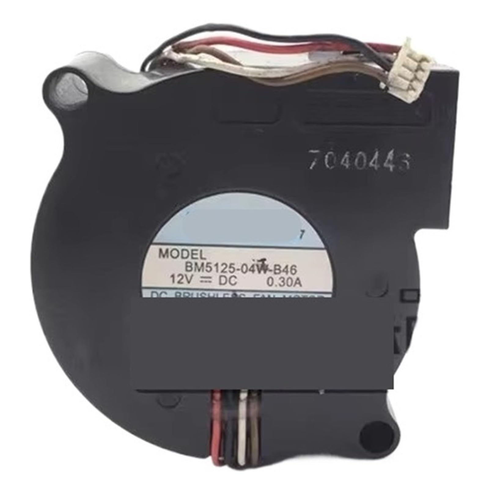 RTYGHBSWU BM5125-04W-B46 12V 0.30A 5CM 50 * 50 * 25MM 4-wire fan