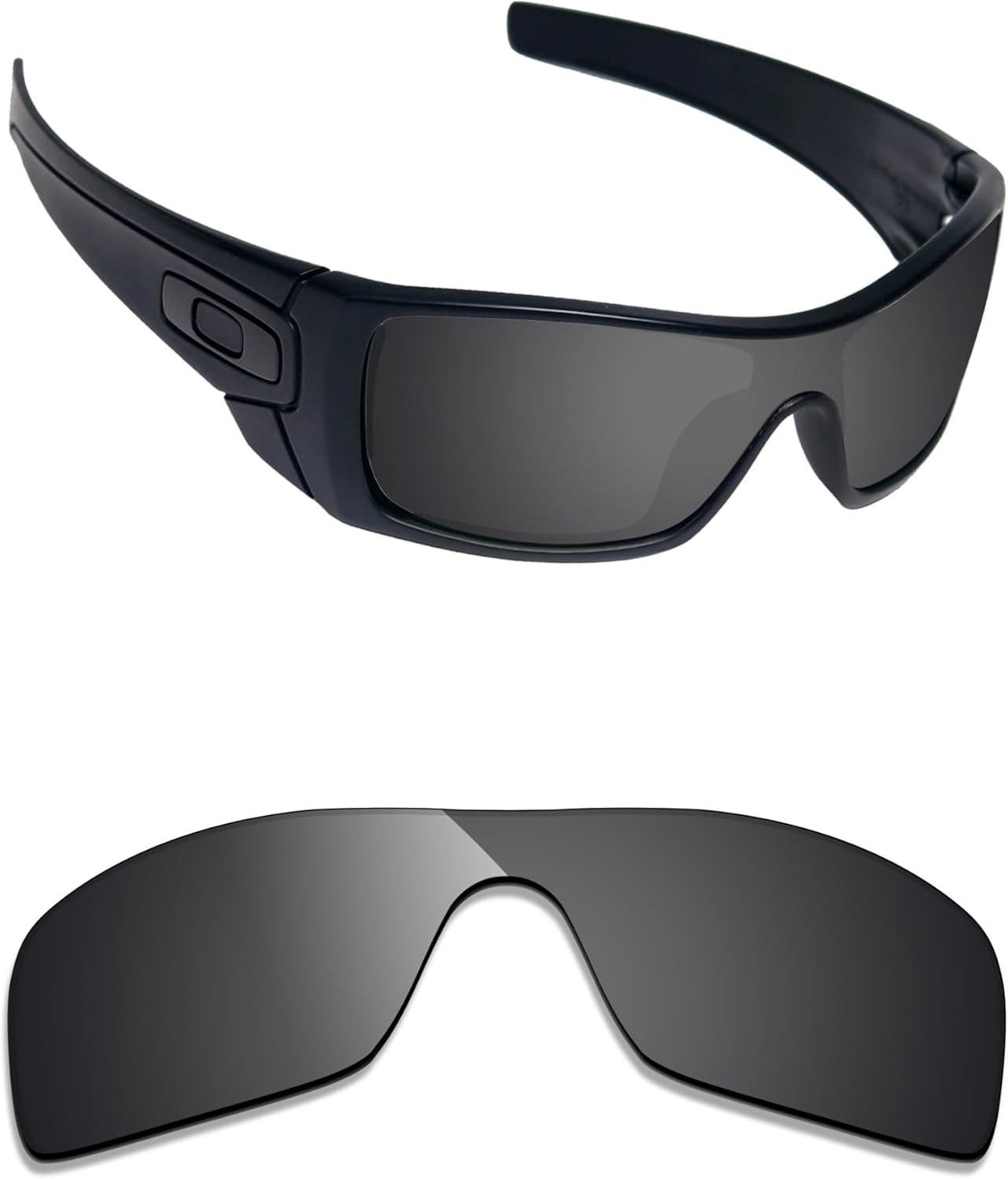 Alphax Polarized Replacement Lenses for Oakley Batwolf OO9101 Sunglasse - Options