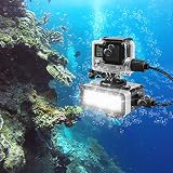 Suptig Obudowa wodoodporna obudowa do GoPro Hero 4 Hero 3+ Hero3 zewnętrzna kamera sportowa do ładowania pod wodą - wodoodporna do 40 m