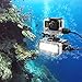 Suptig Housing Rechargeable Waterproof housing for GoPro Hero 4 Hero 3+ Hero 3 Outside Action Camera for Underwater Charge Use - Water Resistant up to 131ft (40m)