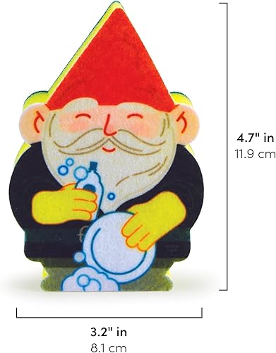 Miniatura 3 de Genuine Fred, Enano del Fregadero, Esponja de Cocina, Surtido