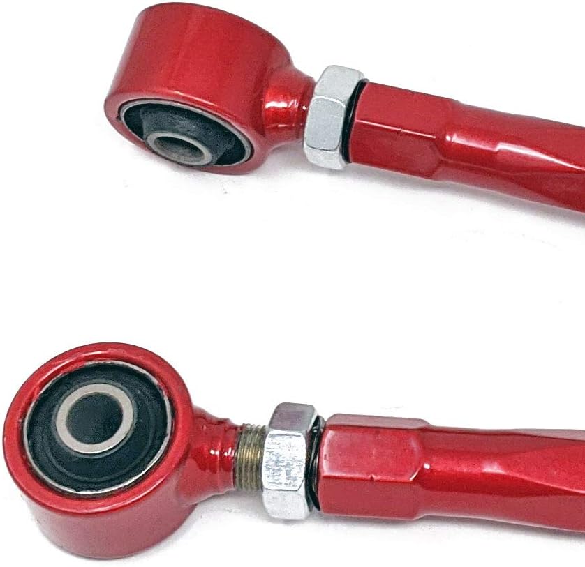 Godspeed AK-113-C Adjustable Toe Lateral Arms, Spherical Ball Joints, Set of 2, compatible with Lexus CT200h (ZWA10) 2011-17