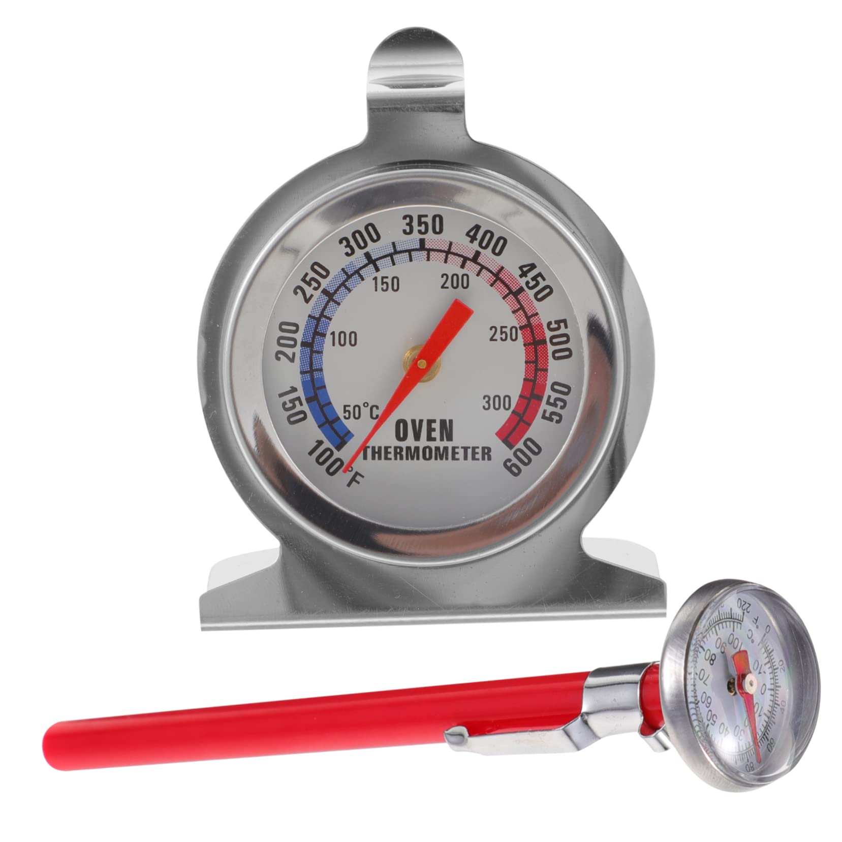 6 Pz termometro per carne termometro cucina termometri per cucina termometro per barbecue da forno termometro da forno da cucina indicatore di temperatura in acciaio inossidabile MAGICLULU