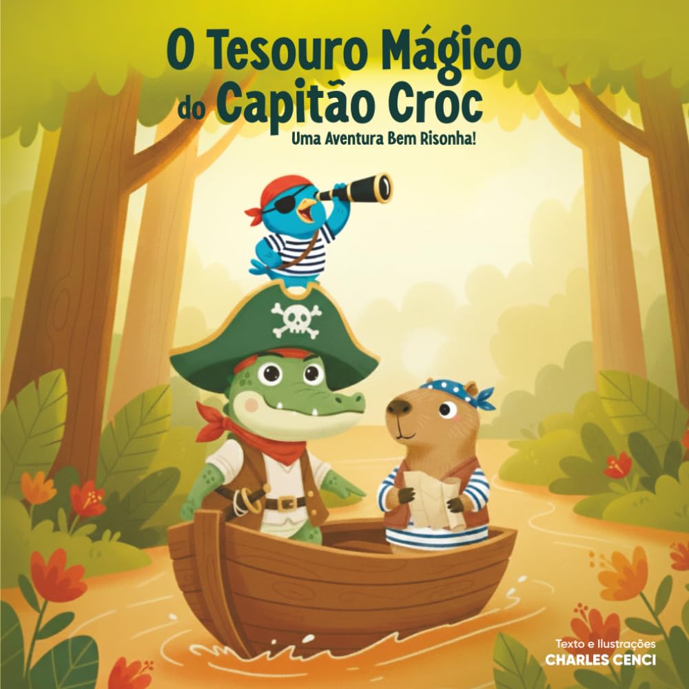 O Tesouro Mágico do Capitão Croc: Uma Aventura Bem Risonha!