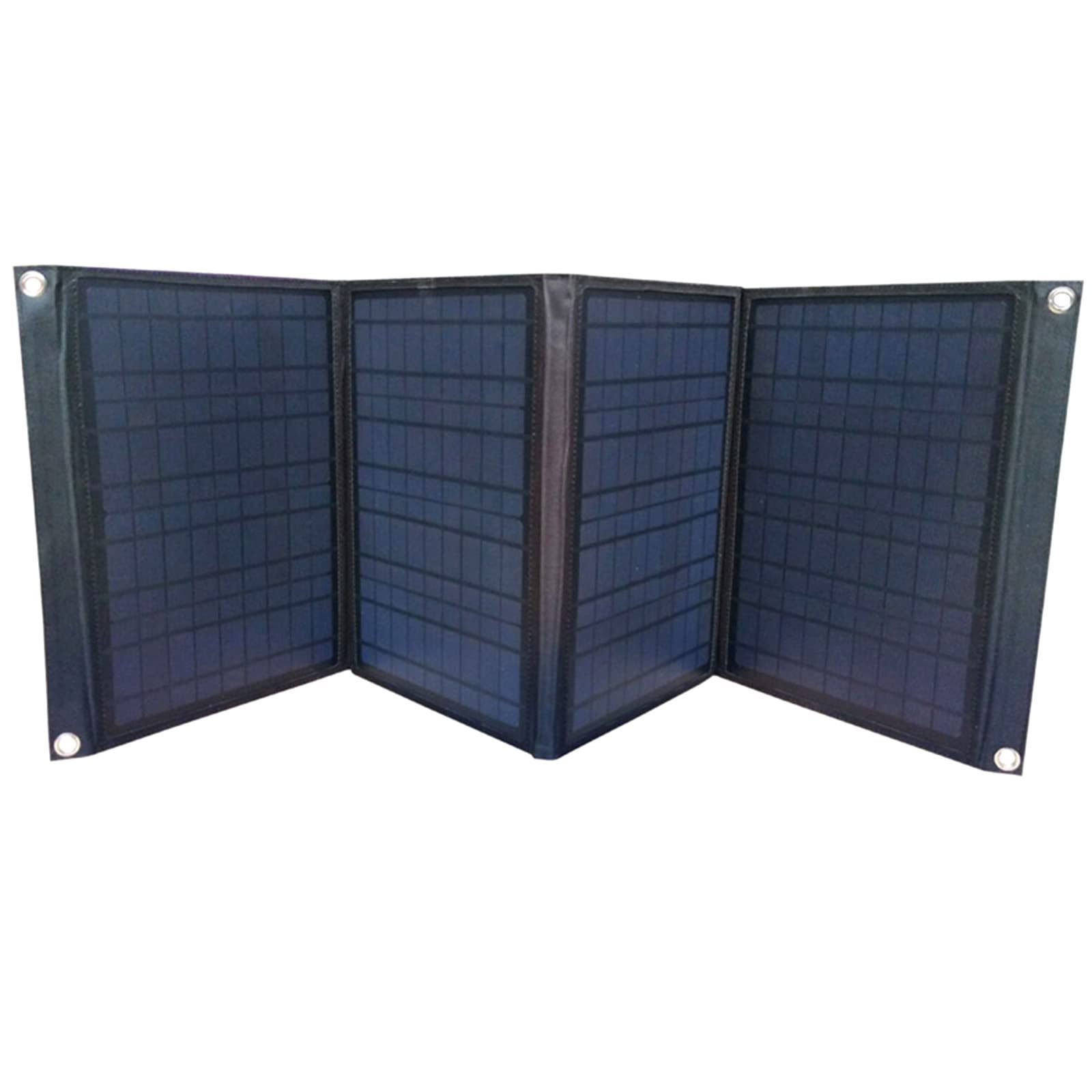 Pacchetto Scheda di Ricarica Pieghevole Solare per Auto 40W Alimentatore Esterno per Telefono Cellulare Ricarica di Emergenza Scheda di Ricarica Fotovoltaica da Campeggio Portatile