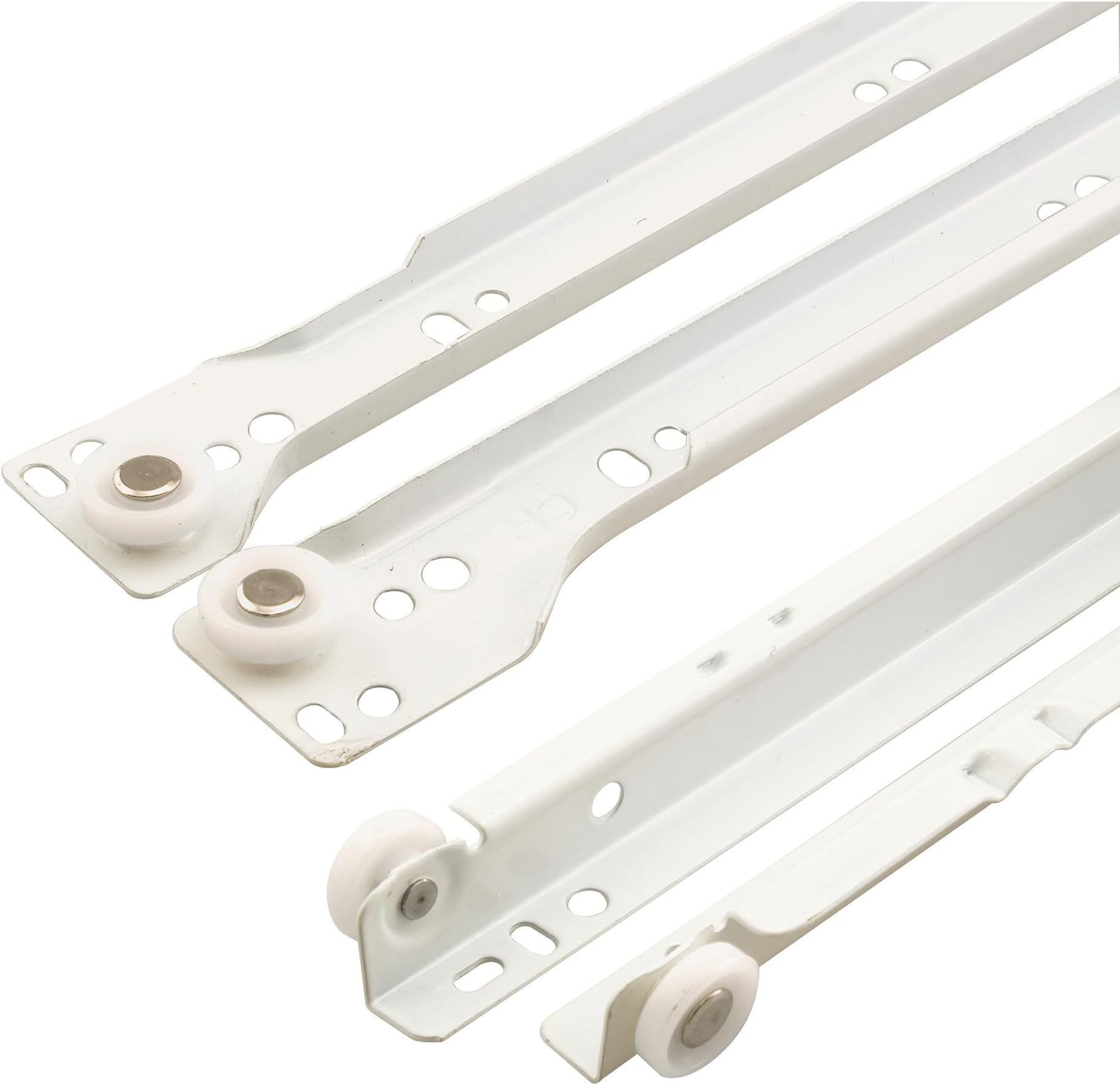 PRIME-LINE R 7210 Drawer Slide Kit, White, 15-3/4 in