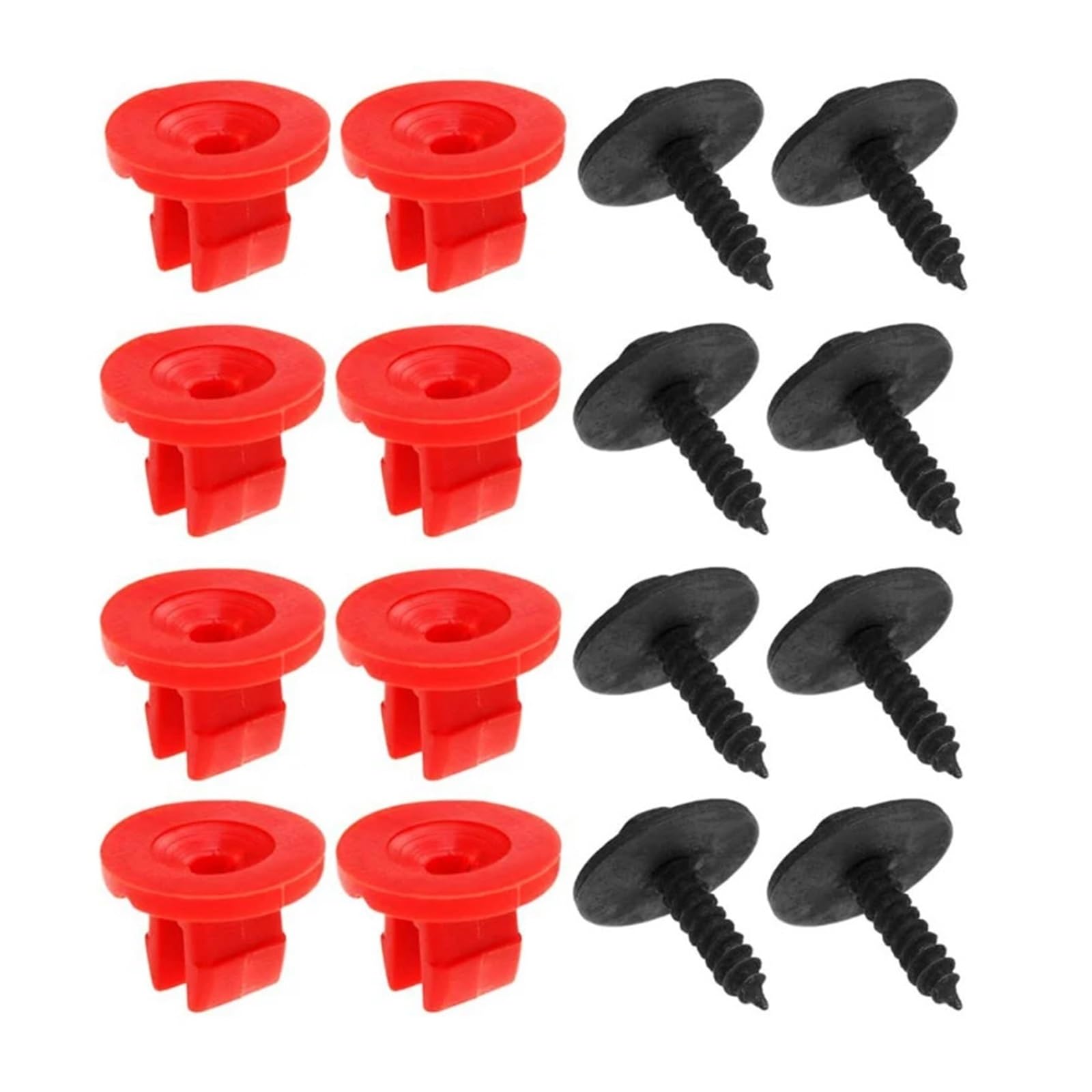 Fdcskinx 20Pcs Engine Undertray Cover Clips Screws Compatible V50 C30 Ii 04-11 C-Max 03-10 Mk3 00-07