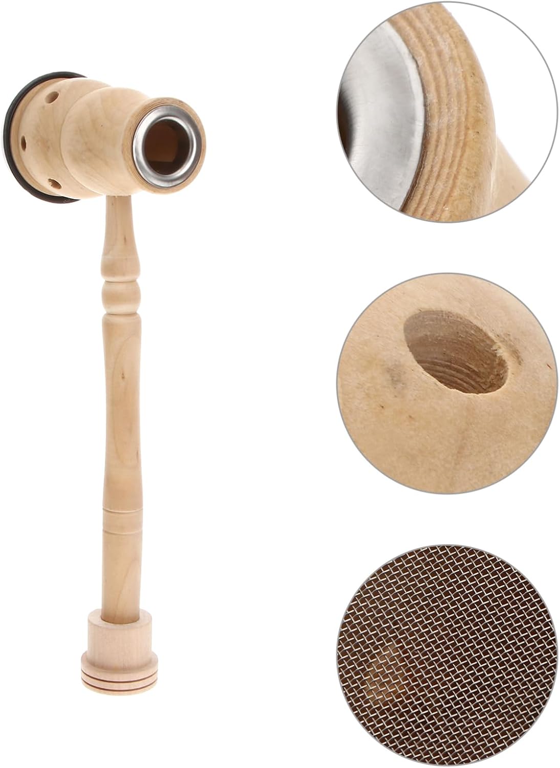 Moxa Stick Burner Holder Mini Wooden Healing Box with Temperature Safe Anti-Burn Design Portable Moxibustion for Body Therapy